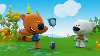 Мишки Мимимишки Лисичка и Кеша