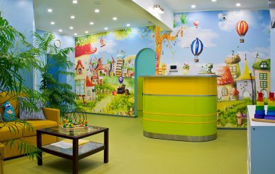 Интерьеры детских центров