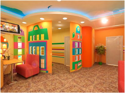 Интерьер детского развивающего центра