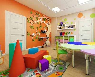 Интерьер детского центра