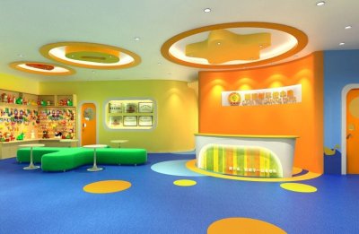 Интерьер детского сада в современном стиле