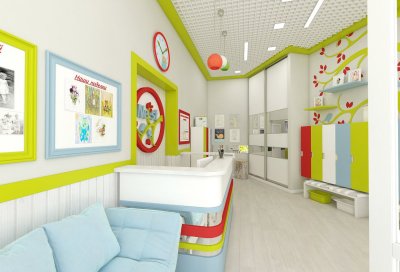 Интерьер детского центра