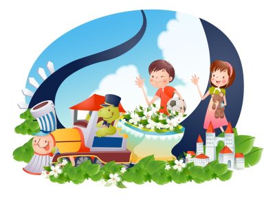 Клипарт дети в детском саду