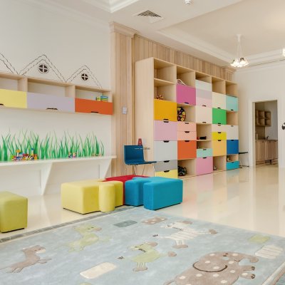 Современный интерьер детского сада