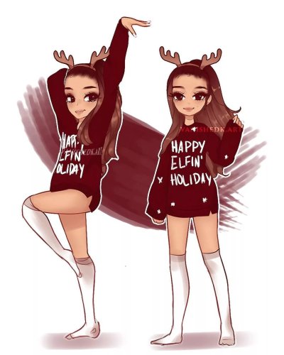 Кавайная ариана Гранде