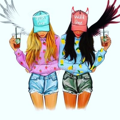 Классные рисунки для девочек