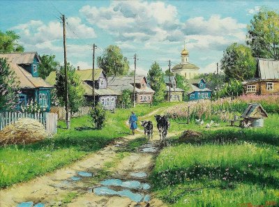 Край родной. Художник Олег Пятин