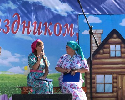 Оформление на день села