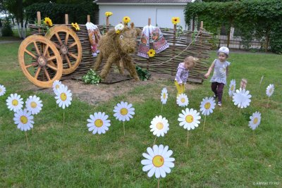 Украшения для улицы в детском саду