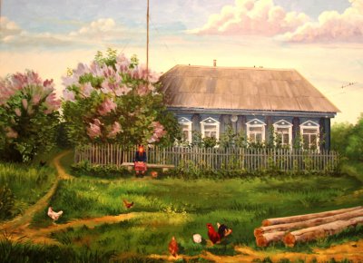 Деревенский пейзаж