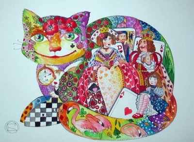 Оксана Заика коты художник