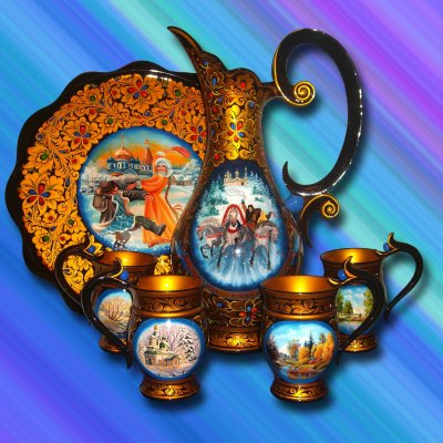 Золотая Хохлома из Семенова душа России