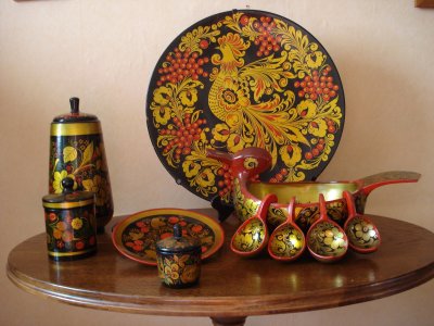 Хохломская роспись Волго Вятского района