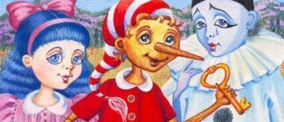 Буратино Мальвина Пьеро Арлекин