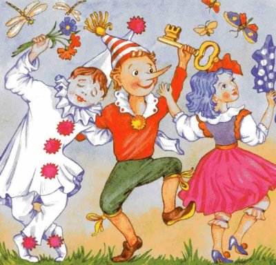 Герои Буратино Мальвина