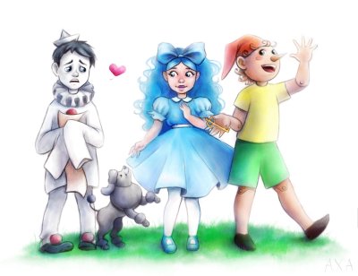 Герои Буратино Мальвина Пьеро