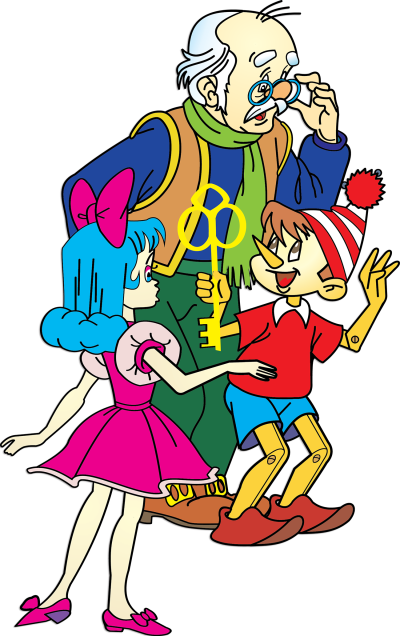 Буратино и золотой ключик герои