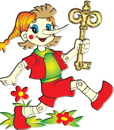 Персонажи Буратино золотой ключик