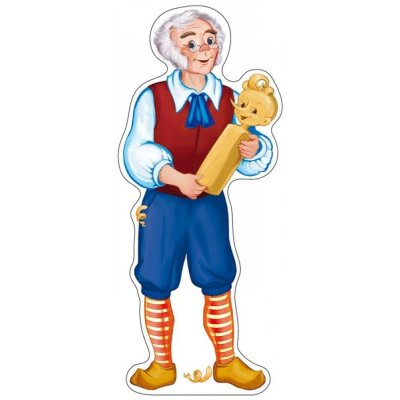 Папа Карло из сказки Буратино