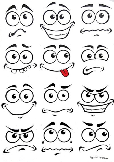 Мордашки эмоции