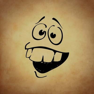 Смешная рожица рисунок