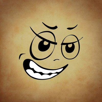 Смешная рожица рисунок