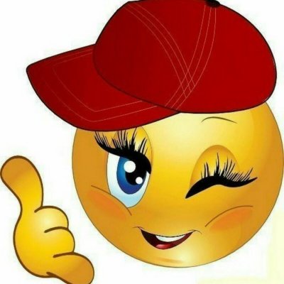 Смайлик девочка