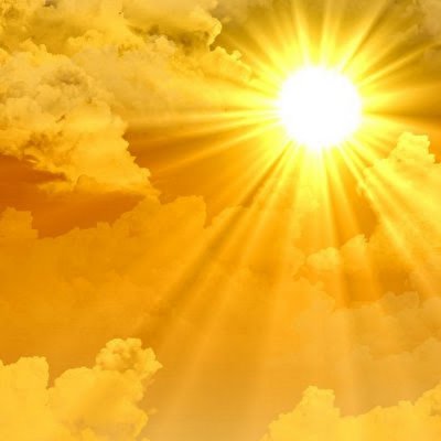 Лучи солнца