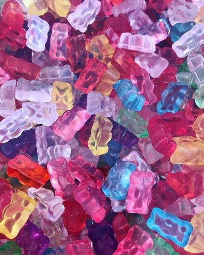 Розовые мармеладки