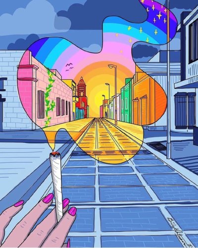 Поп арт город