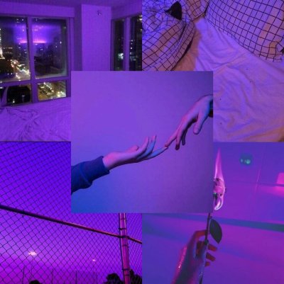 Фиолетовое сердце Эстетика