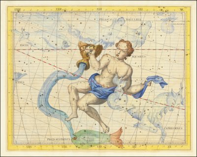Изображение созвездия Водолея