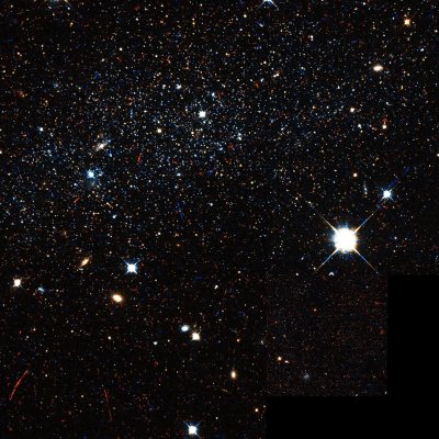 Созвездие Водолея в галактике