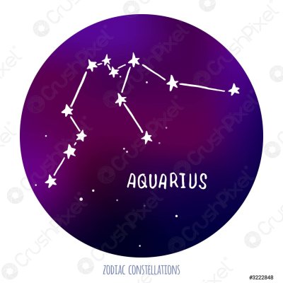 Созвездия на белом фоне