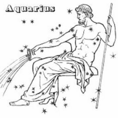 Изображение созвездия Водолея