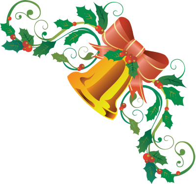 Школьный звоночек на прозрачном фоне