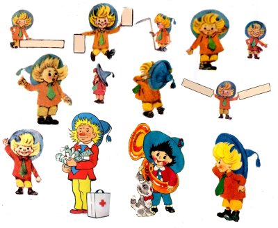 Герои сказки приключения Незнайки