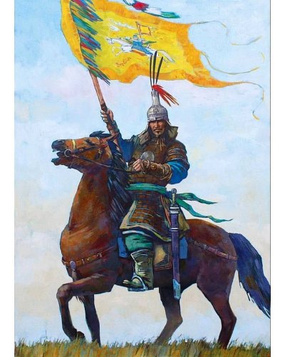 Монгольский воин батыр