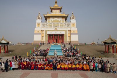 Буддийский храм в России Элиста