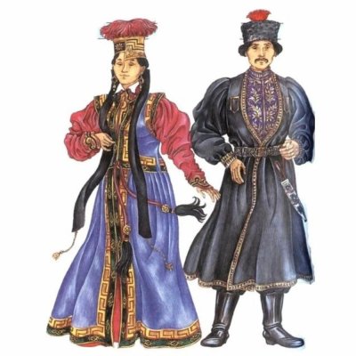 Наряды Калмыков традиционные Калмыков