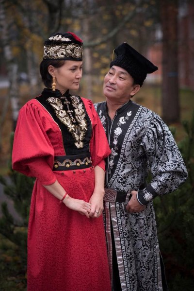 Калмыкнациональная одежда Калмыков