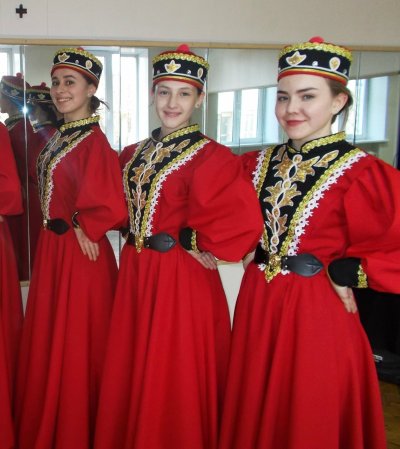 Калмыцкое национальное платье