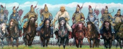 Картина Ойраты джунгары