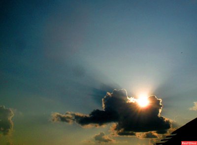 Небо солнце облака