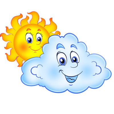 Солнышко и тучка