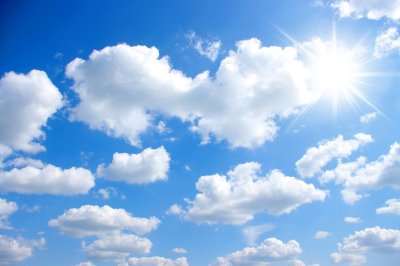 Небо с облаками