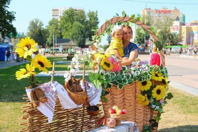 Декорации на день села