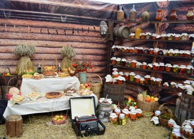 Стиль деревенская ярмарка