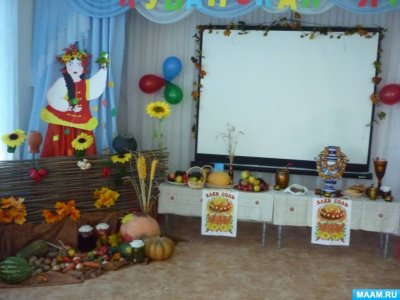Украшение ярмарки в детсаду