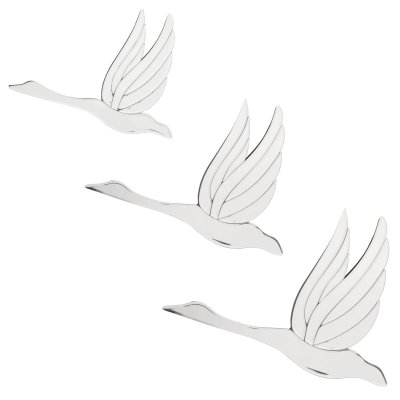 Журавли к 9 мая из бумаги на окно